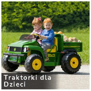Elektryczne traktorki dla dzieci